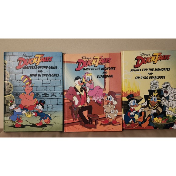 Disney's Duck Tales: Back To The Klondike Plus 2 Other Hardcover Books - Picture 2 of 6